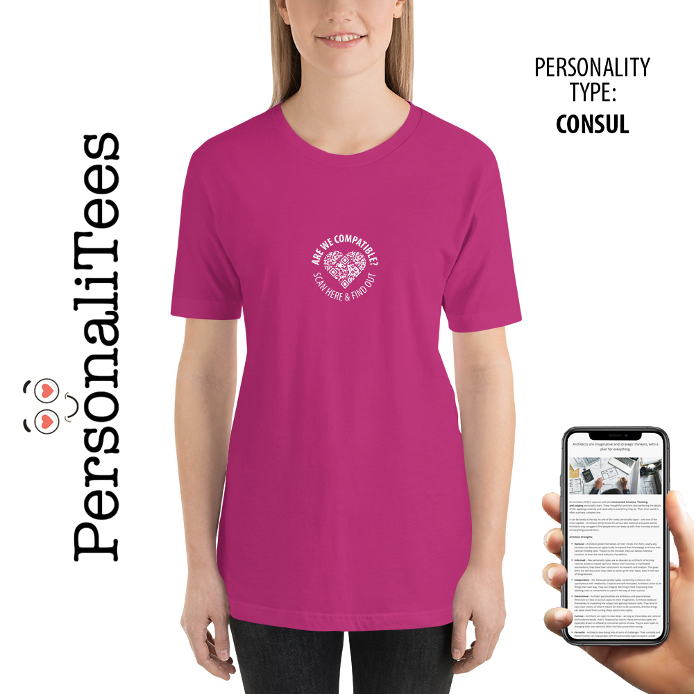 The CONSUL - PersonaliTees Premium Interactive T-Shirt (Type A
