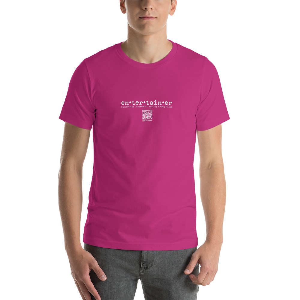 The ENTERTAINER - PersonaliTees Premium Interactive T-Shirt (Type B) -  Indiloo Design