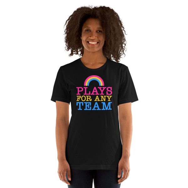 Indiloo Gender-Free T-Shirt – ‘Black’ – Plays For Any Team - Image 2