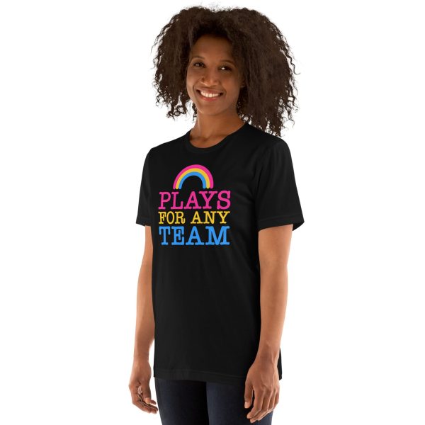 Indiloo Gender-Free T-Shirt – ‘Black’ – Plays For Any Team - Image 4