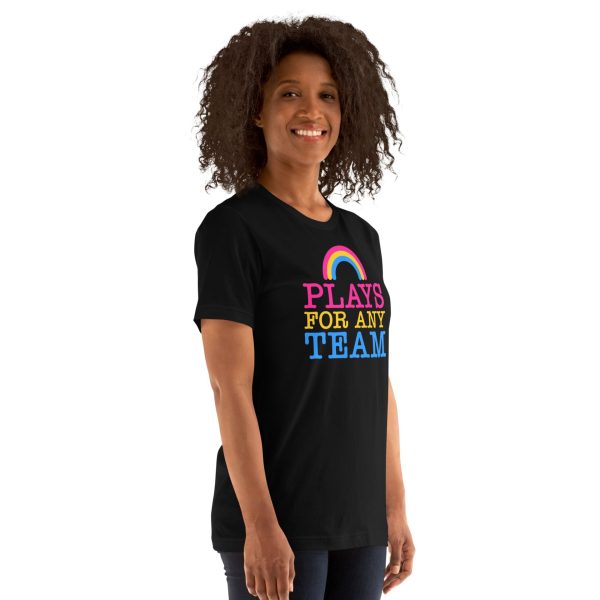 Indiloo Gender-Free T-Shirt – ‘Black’ – Plays For Any Team - Image 3