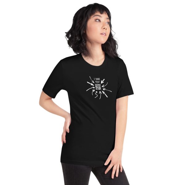 Indiloo Gender-Free T-Shirt – ‘Black’ – ‘I DARE U’ Party Game - Image 4