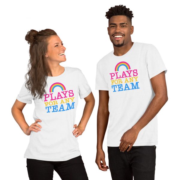 Indiloo Gender-Free T-Shirt – ‘White’ – Plays For Any Team