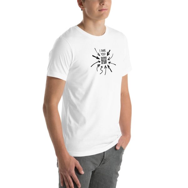 Indiloo Gender-Free T-Shirt – ‘White – ‘I DARE U’ Party Game - Image 8